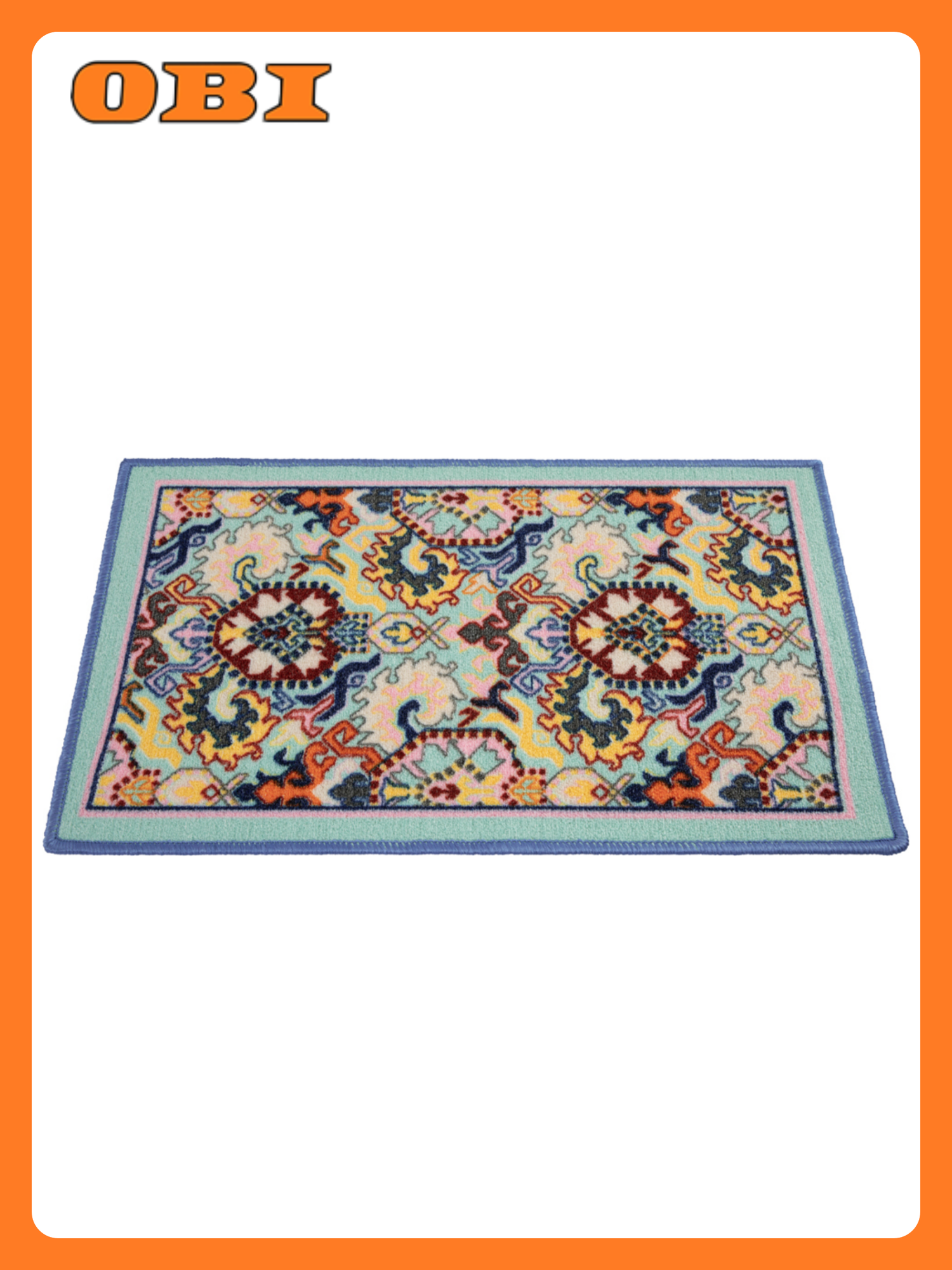 Коврики Мессина 400x600 голубой