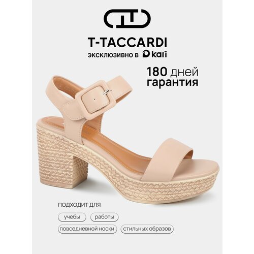 фото Босоножки t.taccardi весна-лето 2026, размер 39, бежевый