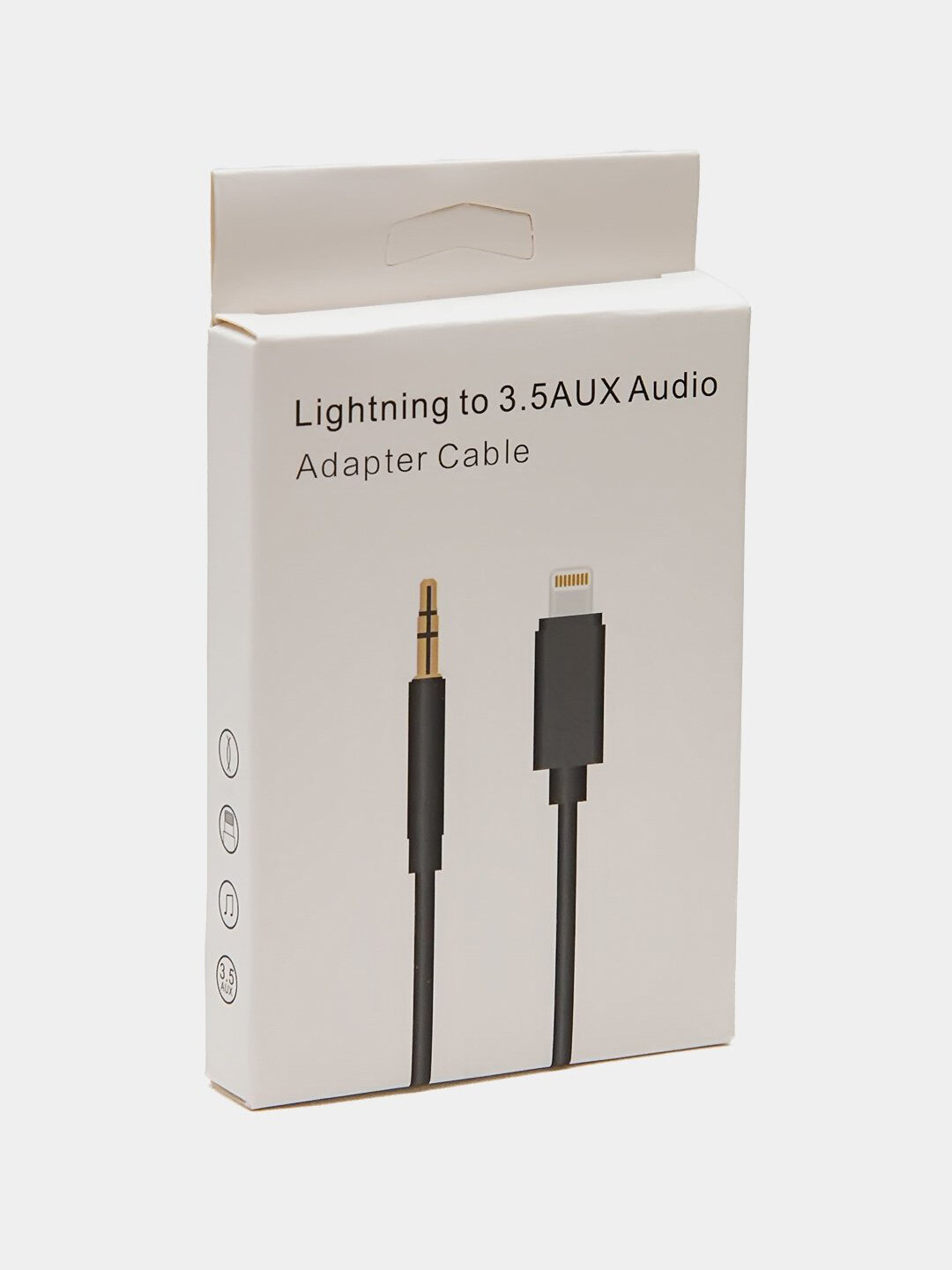 Аудио кабель, адаптер Lightning на 3,5 мм AUX, для iPhone, iPad