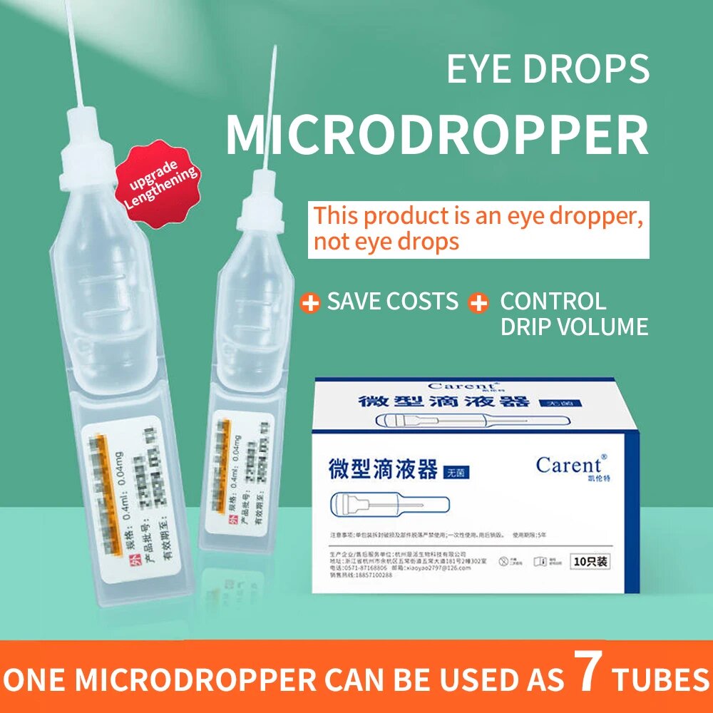 Микро-капельницы Атропин 0,01 для глаз детей 10 pcs