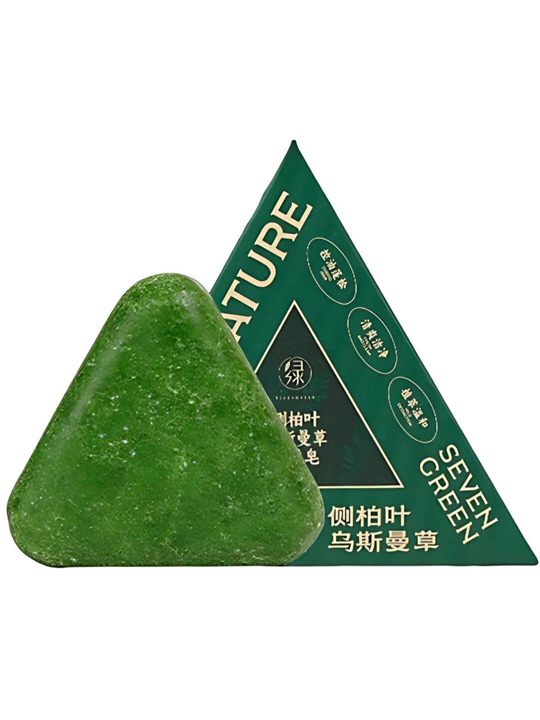 Зеленое мыло, для волос, укрепление и питание, против выпадения — фото 1