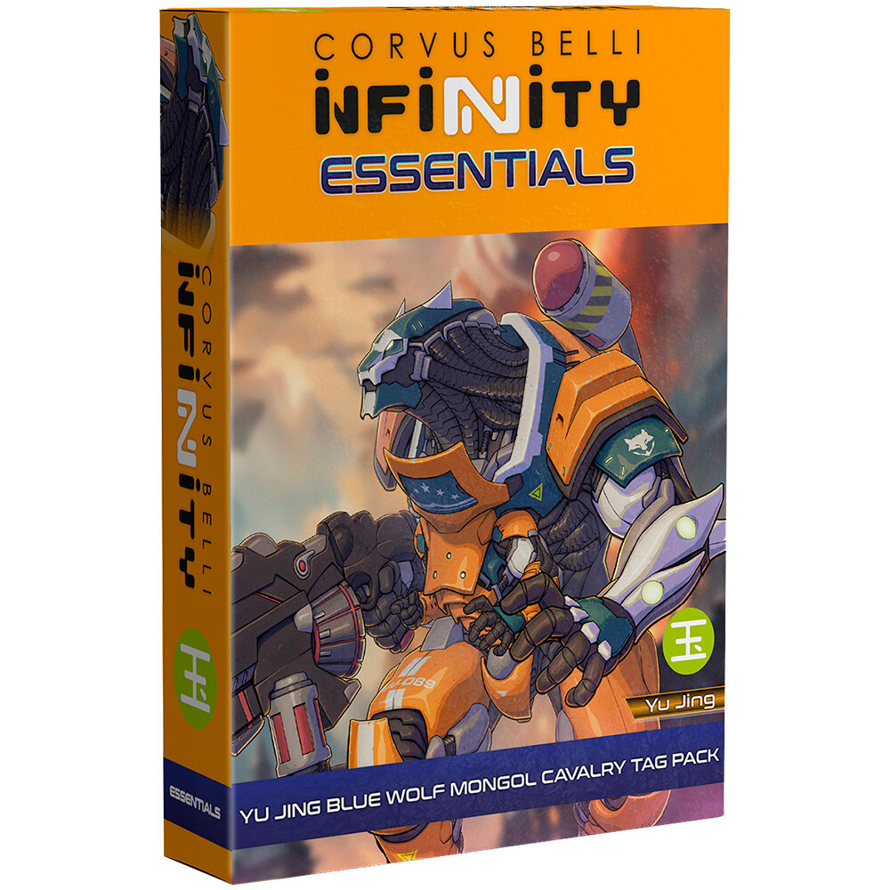 Настольная игра Infinity: Yu Jing Essentials - Blue Wolf Mongol Cavalry TAG Pack