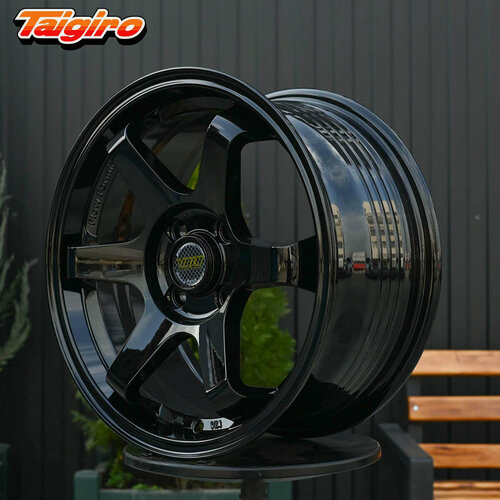 Изображение товара Комплект литых дисков R15 Taigiro Street 7.0J ET35 4*100 Черный (K057)