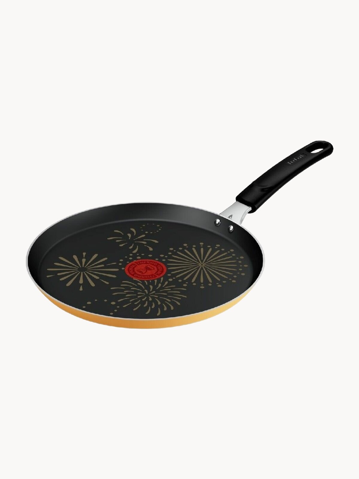 Сковорода блинная Tefal Pancake Pan 25 см, с индикатором температуры, антипригарным покрытием, для газовых, электрических и галогенных плит