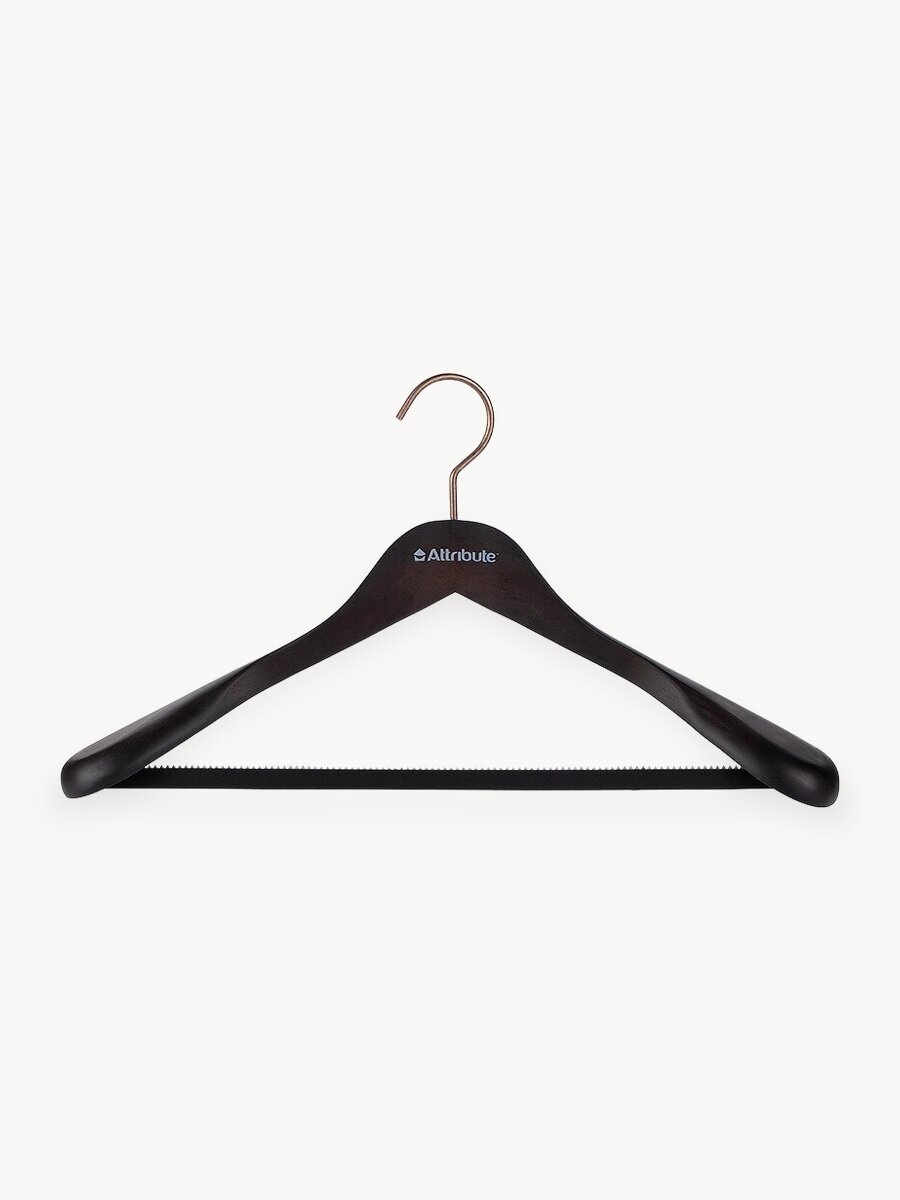 Вешалка для хранения верхней одежды Attribute PRESTIGE 44см, бамбук
