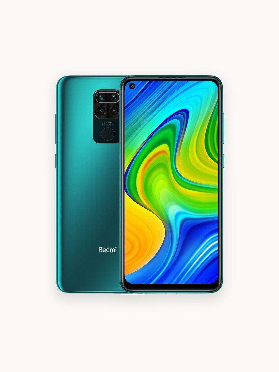Смартфон Xiaomi Redmi Note 9 Forest Green 3/64GB, (б/у), уценен