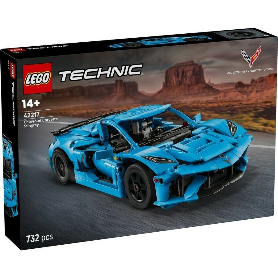 Конструктор LEGO TECHNIC 42217 Chevrolet Corvette Stingray Blue
