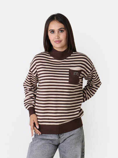 Свитер размер One Size, , Шоколадный — фото 1