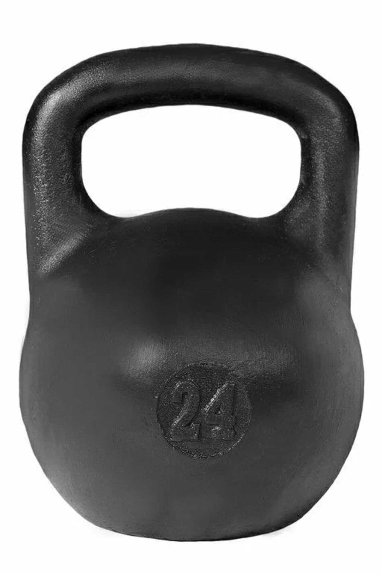 Гиря 24 кг Титан спортивная чугунная классическая, одноручная, засыпная