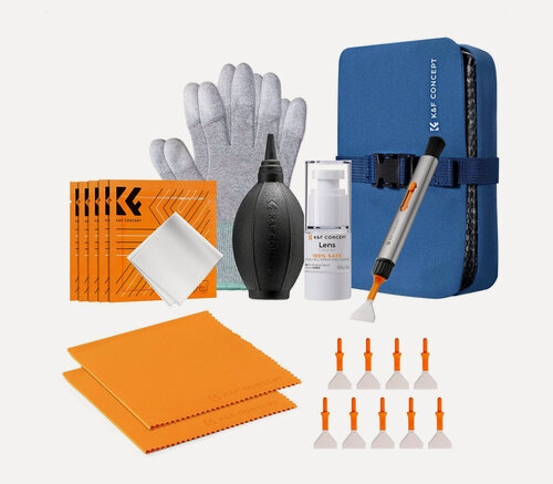 Изображение товара Набор для чистки K&F Concept 1919, матриц и оптики, 23 предмета