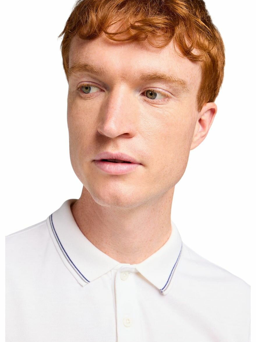 Поло Lee Men Pique Polo, размер L, белый — фото 1