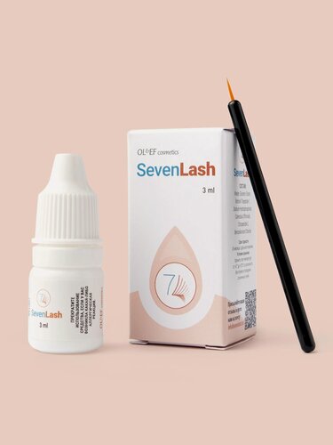 Изображение товара Средство для роста ресниц и бровей SevenLash (Севенлаш), 3 мл.