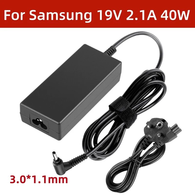 Зарядное устройство адаптера питания 19 В 21 А для ноутбуков Samsung серии 5 7 9 XE500C21 XE700T1A NP900X1B NP900X3A Ultrabook Ativ Book Laptop
