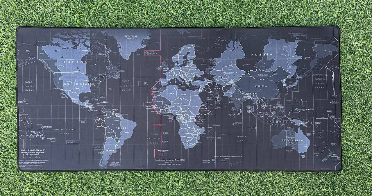 Игровой коврик для клавиатуры и мыши 40x90, нескользящая основа, резиновый — фото 1