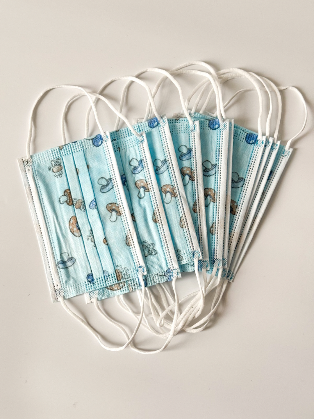 Одноразовая маска, для защиты от бактерий и вирусов, медицинская 10 штук