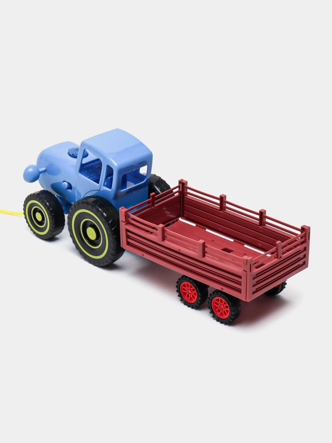 "Moviy traktor" musiqali o'yinchoq mashinasi — фото 1