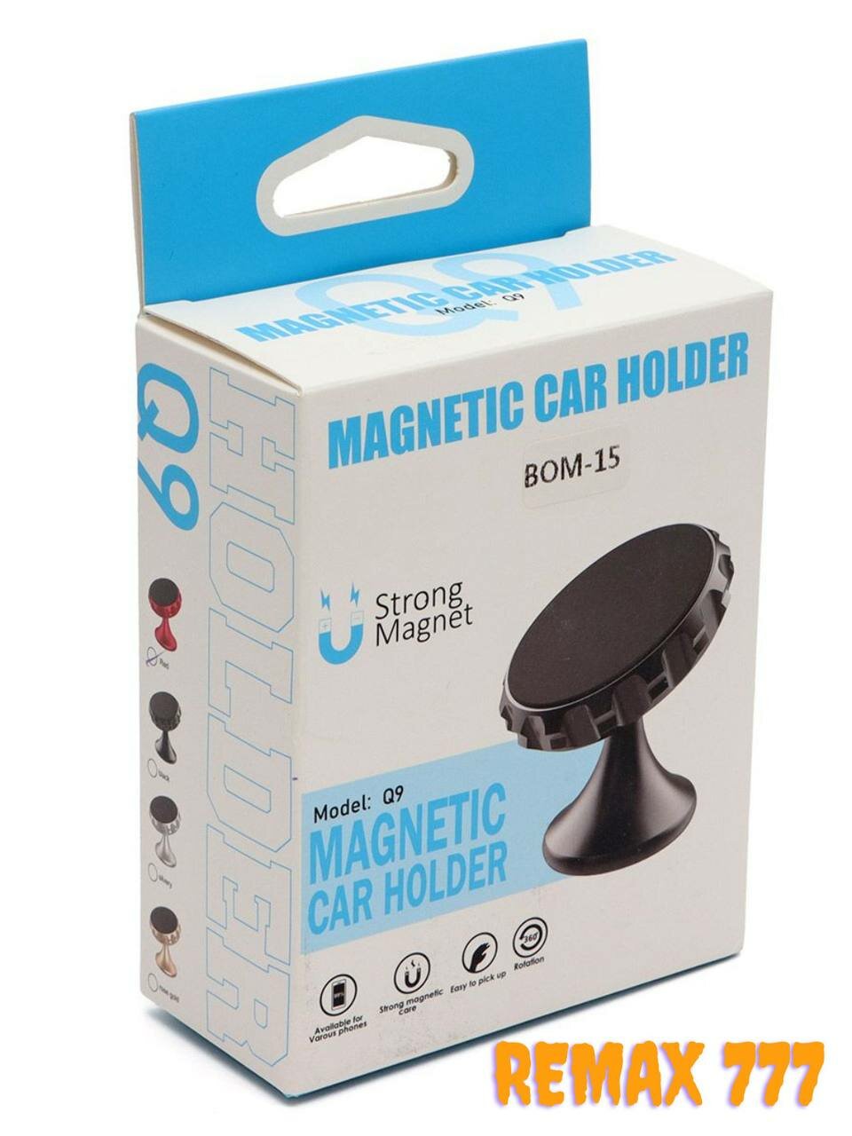 Магнитный автомобильный держатель Magnetic Car Holder Q9 360