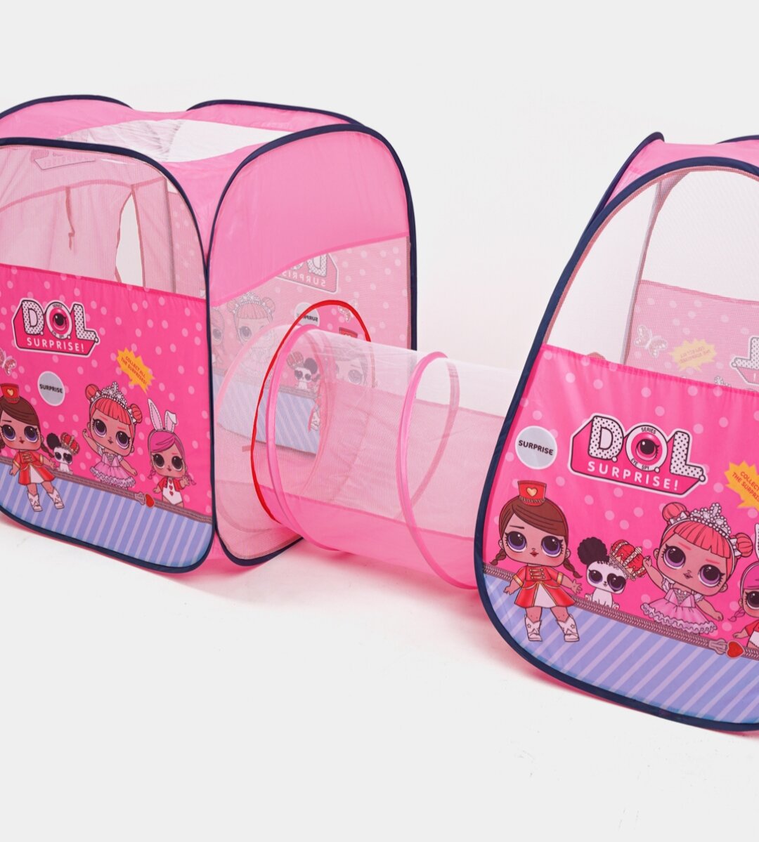 Палатка детская игровая, домик, шатер 3 в 1 для детей 0 - 5+