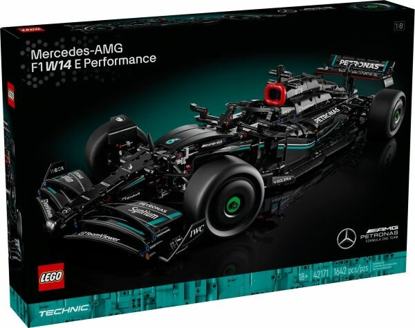 Lego 42171 Technic Гоночная машина Mercedes-AMG F1 W14 E Performance