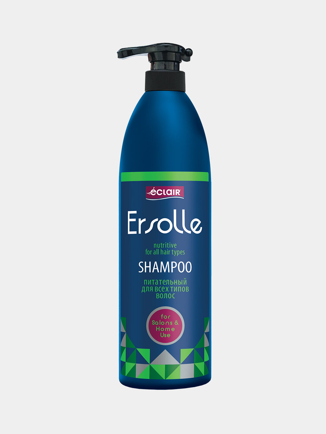Шампунь Eclair Ersolle, для всех типов волос, питательный, 1000мл — фото 1