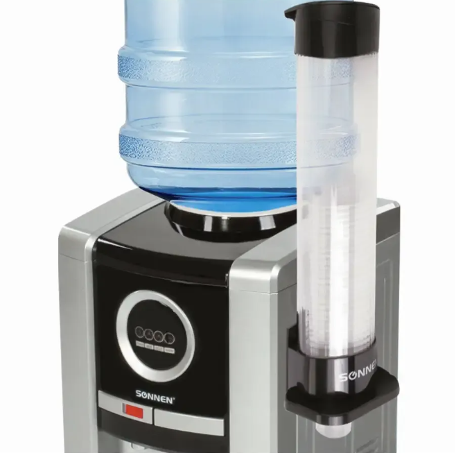 Стакан держатель для бумажных стаканов настенный, диспенсер для кулера и офиса