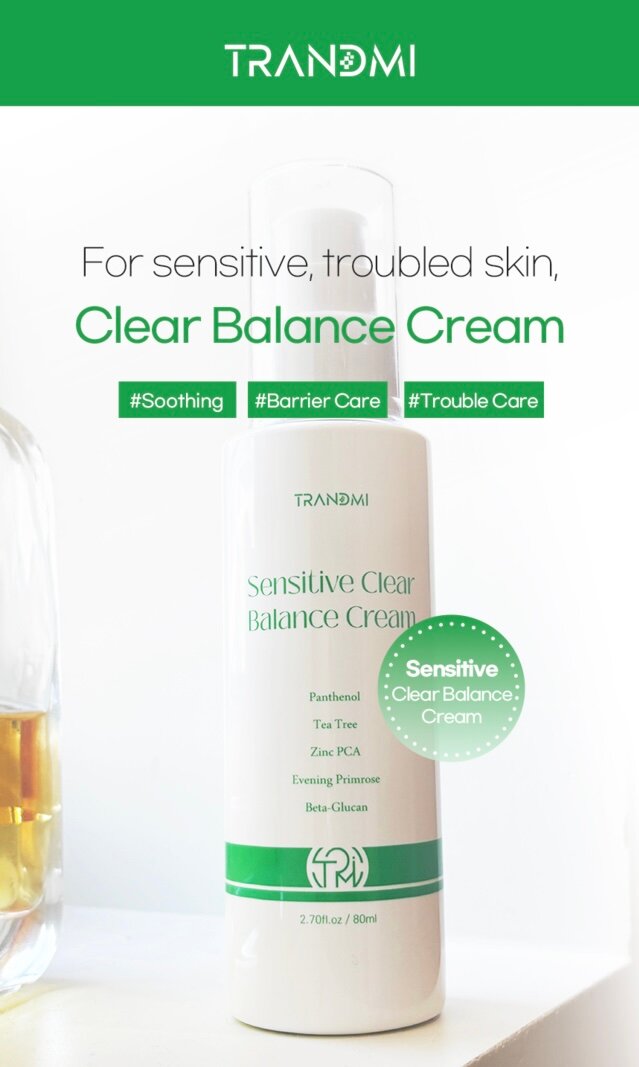 Sensitive clear balance cream Успокаивающий крем для чувствительной и проблемной кожи