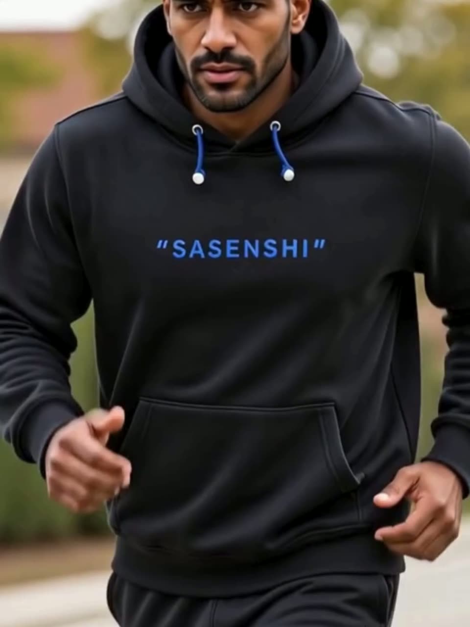 Худи  SasenShi Basic Oversize Hoodie, размер M, L, XL, 2XL, 3XL, черный — фото 1