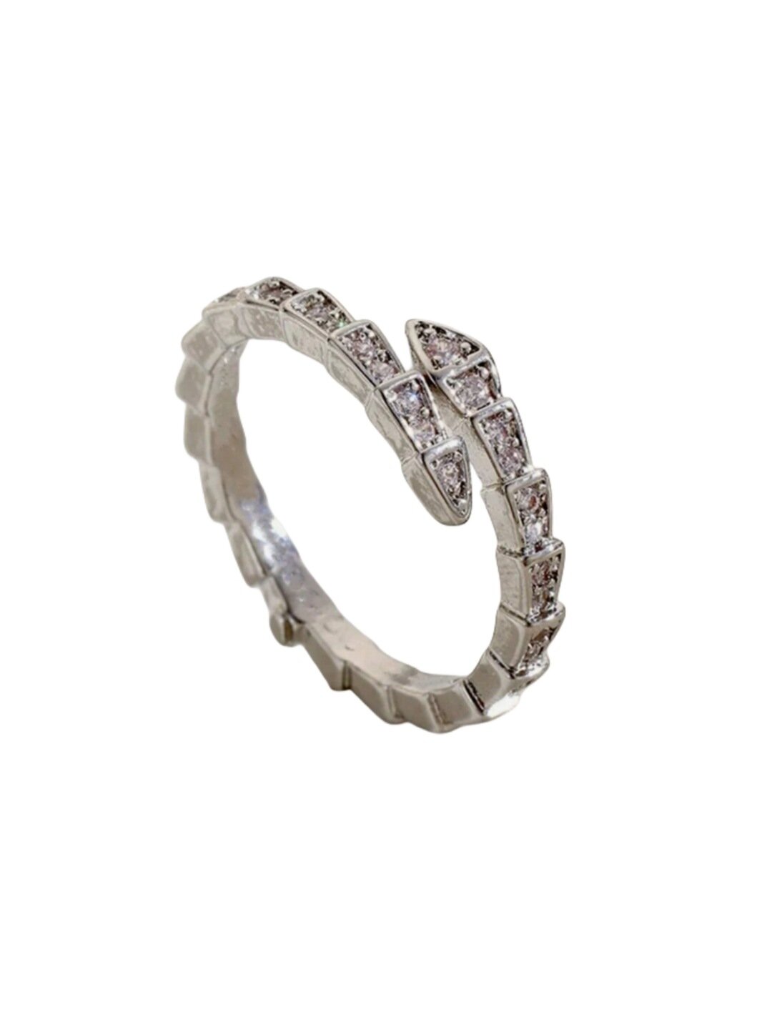 Кольцо наборное, фианит