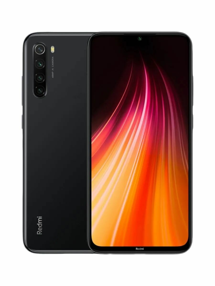 Смартфон Redmi Note 8 6/128 ГБ, черный