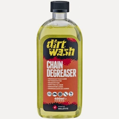 Изображение товара Очиститель Weldtite 7-03075 для цепи/перекл. DIRTWASH CITRUS DEGREASER жидкий 400мл (6) (Англия)