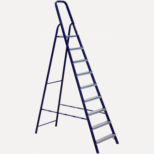 Изображение товара Стремянка Алюмет М8409, алюминий/сталь, односторонняя, до 150 кг