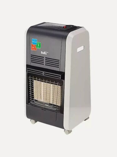 Изображение товара Обогреватель Ballu Bigh-55, инфракрасный, газовый, 4200Вт, чёрный/белый, пьезоподжиг