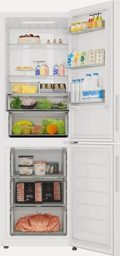 Изображение товара Холодильник Haier CEF530CWRG No Frost, система разморозки, 185x59.5x60 см