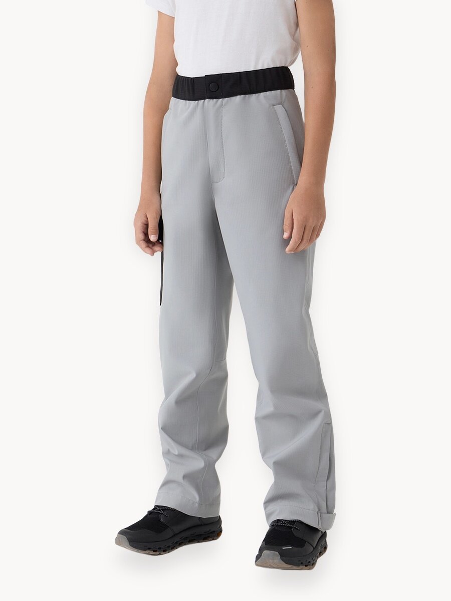 Брюки утеплённые Lassie Sade, размер 158, , серый