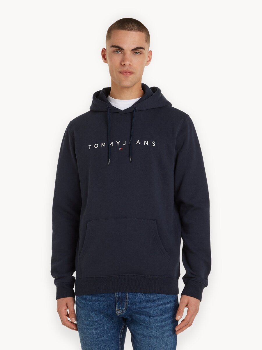 Худи Tommy Jeans, размер XXXL, , темно-синий