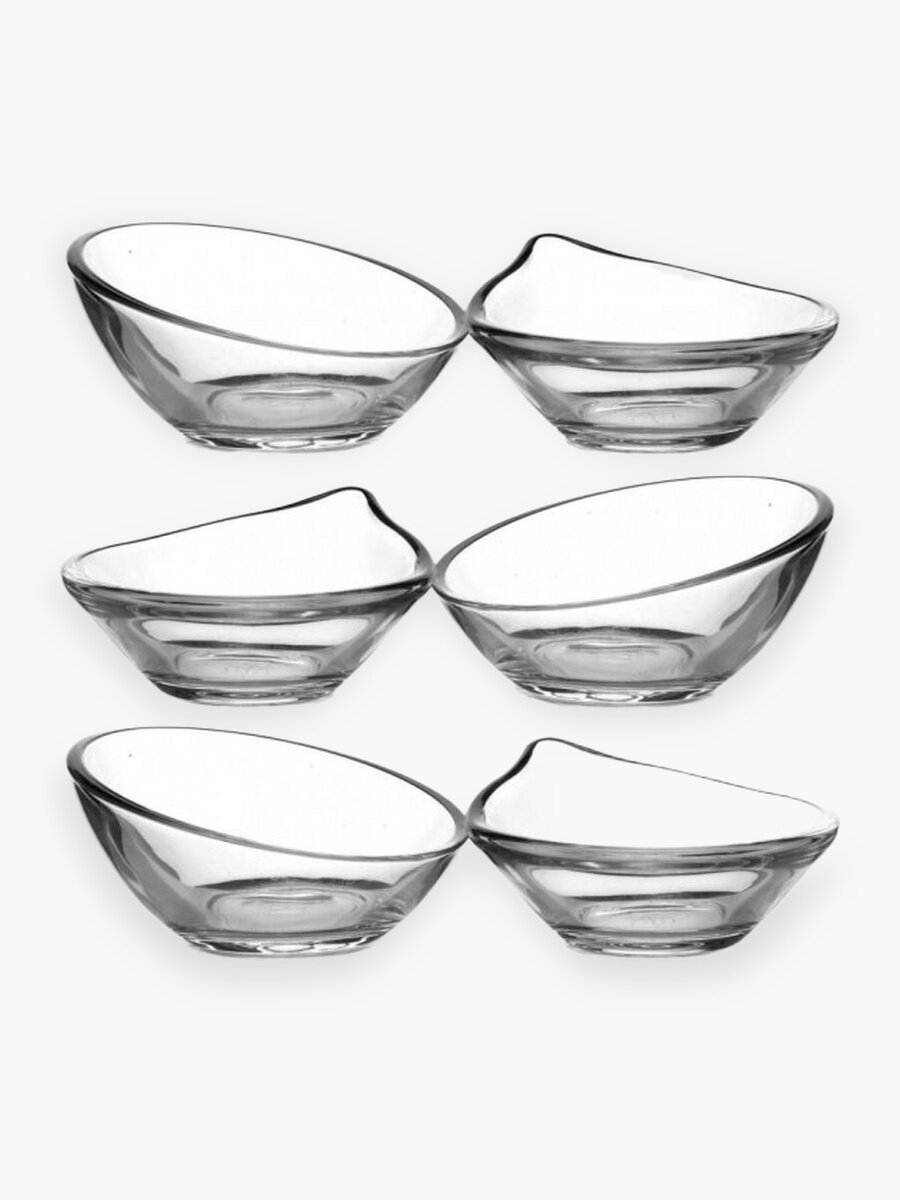 Соусники Pasabahce "Gastroboutique", стекло, 6 шт, прозрачные