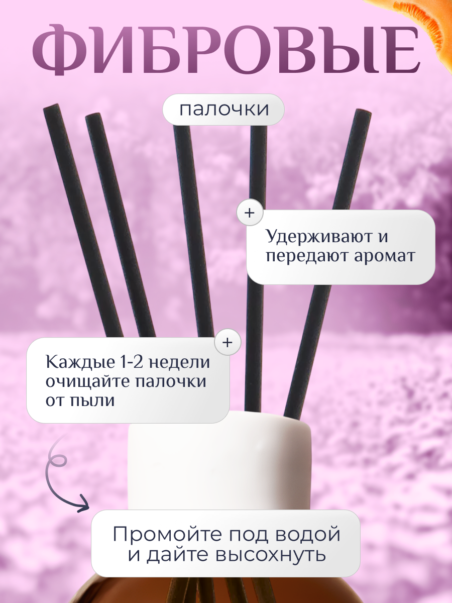 Набор ароматических диффузоров c палочками для дома Midori DREAM 2 шт — фото 1