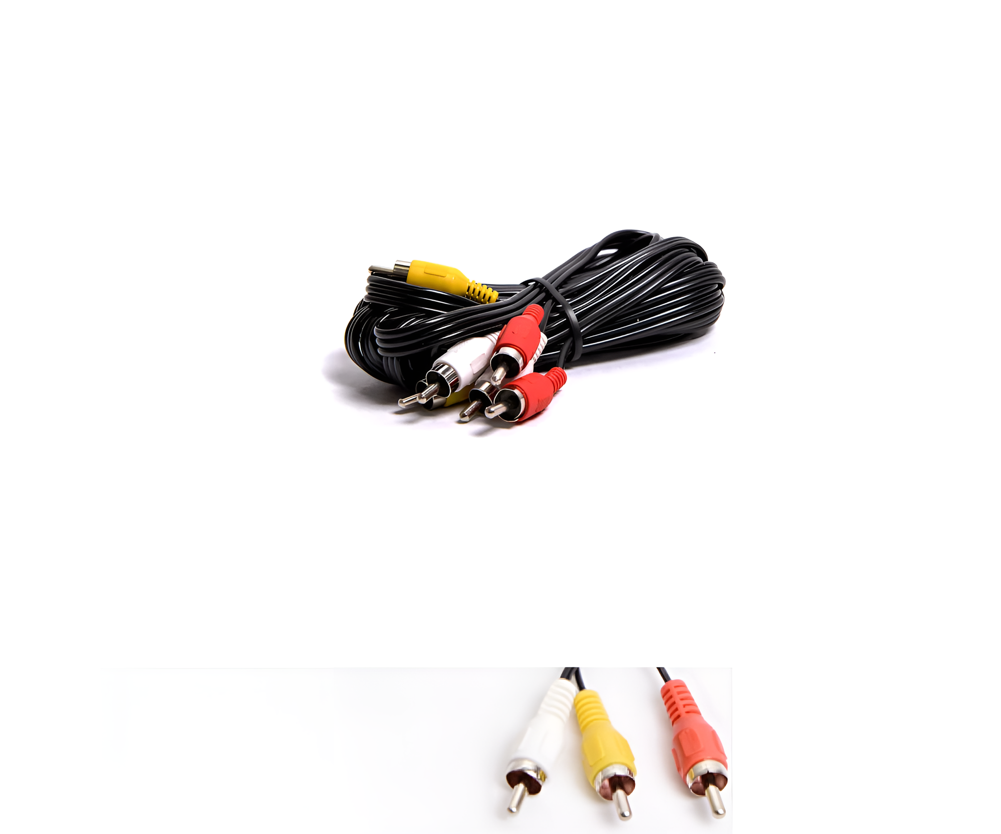 Шнур 3RCA-3RCA 3,0м, Сигнал, для передачи аналогового видео и аудиосигнала