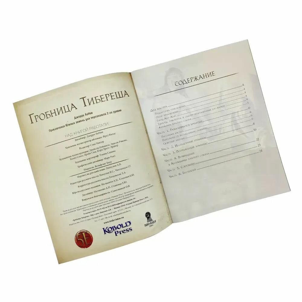 «Гробница Тибереша», приключение для сеттинга «Мидгард» Dungeons and Dragons 5е — фото 1