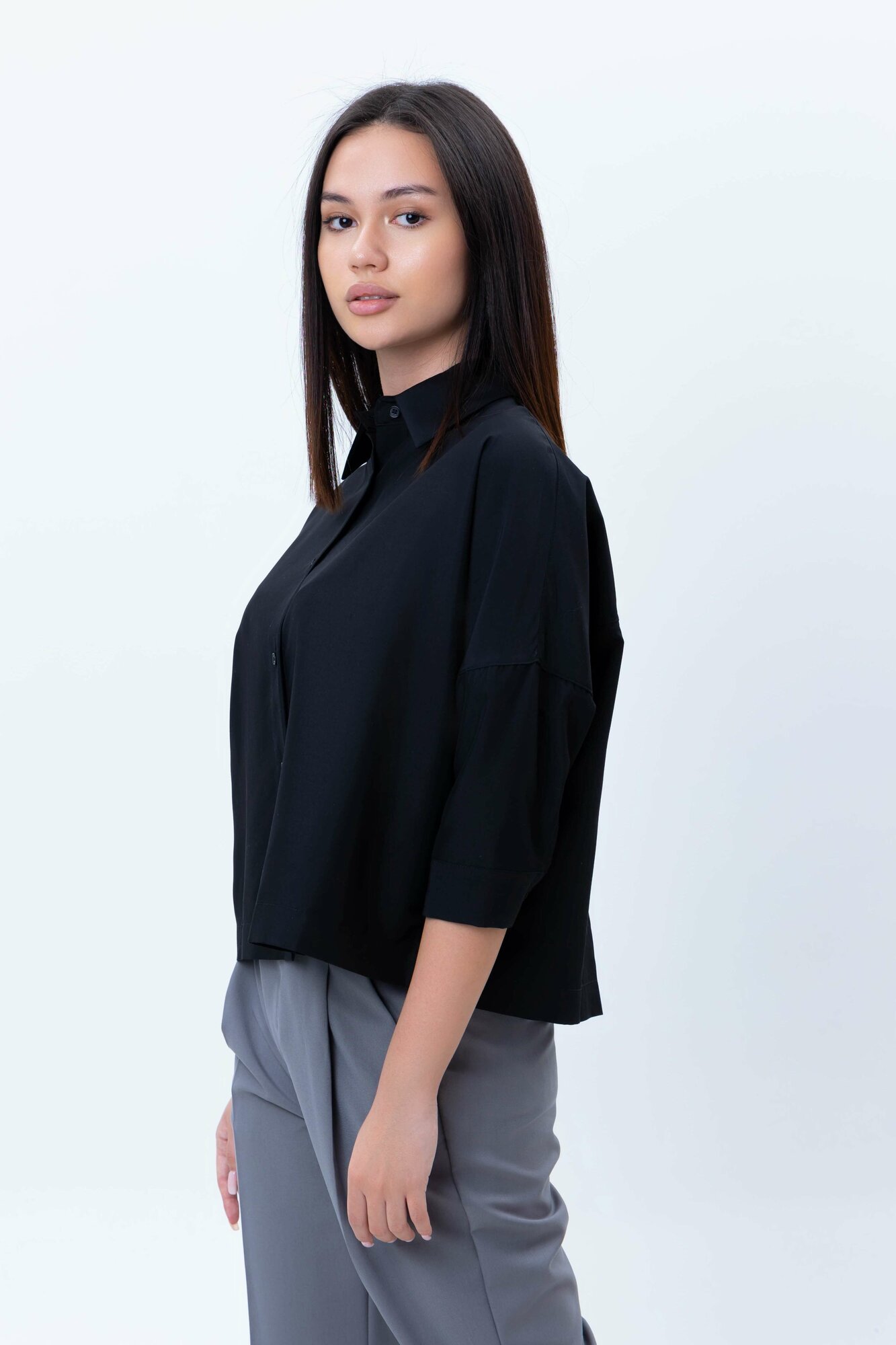 Рубашка TERRA PRO, размер M, black — фото 1