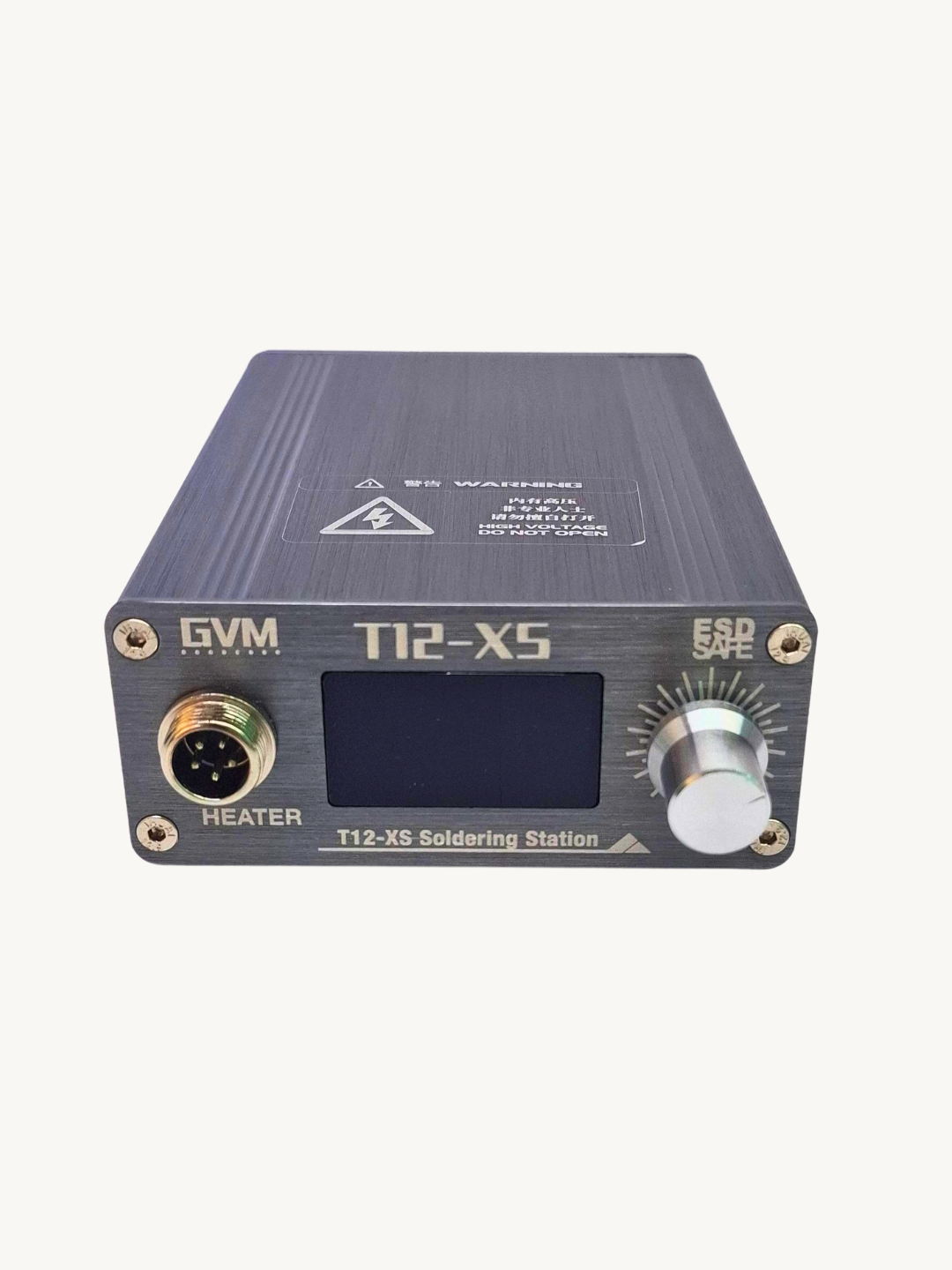 GVM T12-XS паяльная станция 72 Вт, жала T12, цифровой дисплей для ремонта электроники (телефоны, ноутбуки, платы)