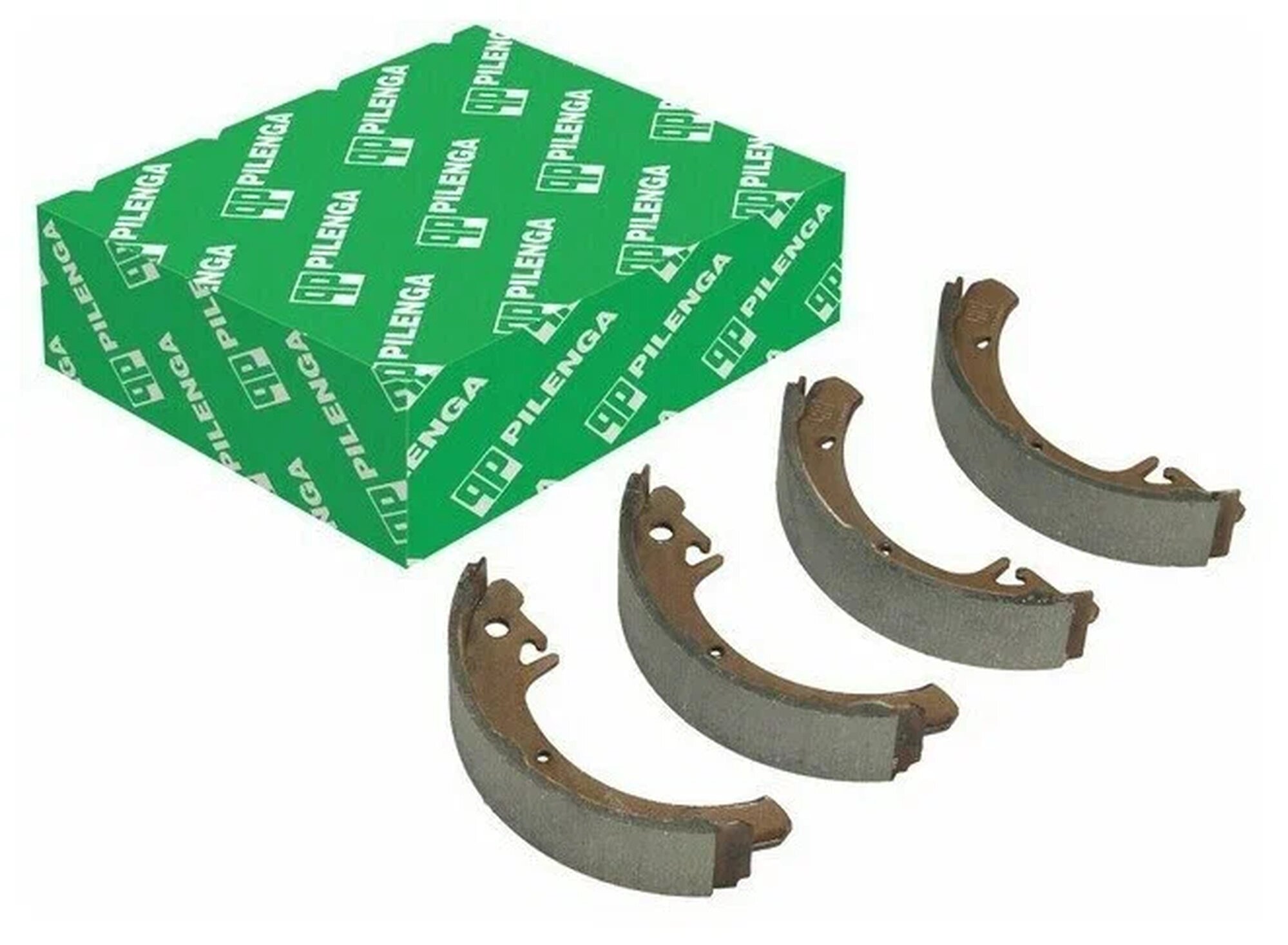 Тормозные колодки задние PILENGA BST1002 для a/м Lada Samara, Granta, Kalina, Priora, 2108-99, 2110-12, 2113-15 без ABS