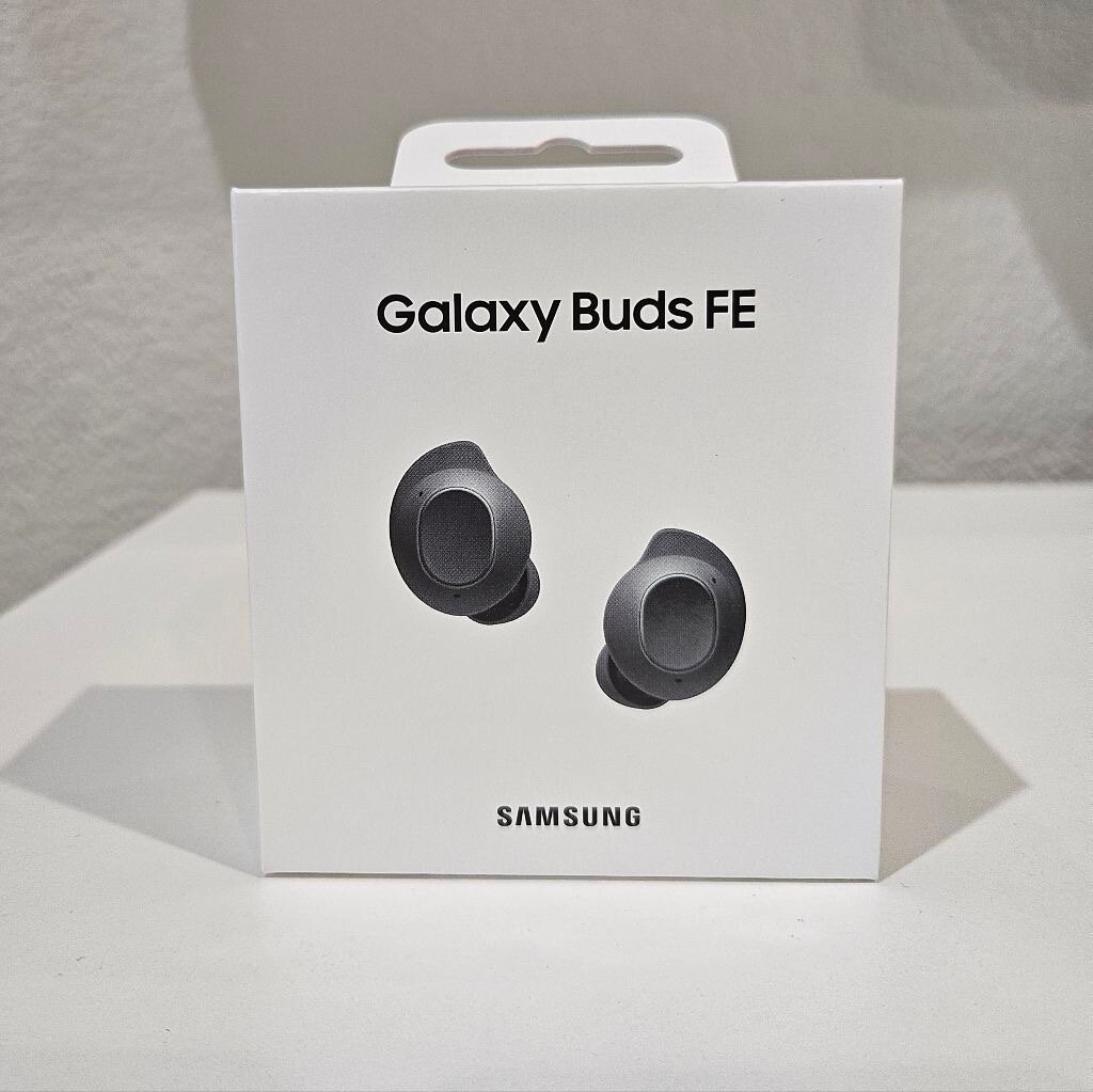 Наушники Galaxy Buds FE Black, беспроводные, с L-образный разъём