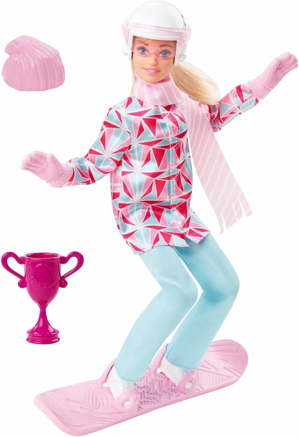 Barbie® Сноубордистка — кукла для зимнего спорта с аксессуарами