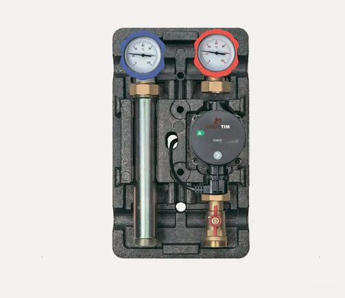 Изображение товара Насосная группа быстрого монтажа прямого контура 1 1/2" * 1" (без насоса) TIM, ZEISSLER, NG-UK-0101