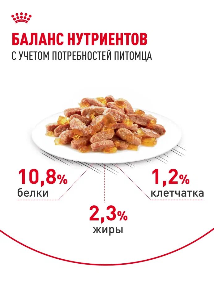 Корма Для Кошек Xiaomi Влажный корм для кошек Light Weight Care для контроля набора веса, кусочки в желе, 28 шт по 85 г