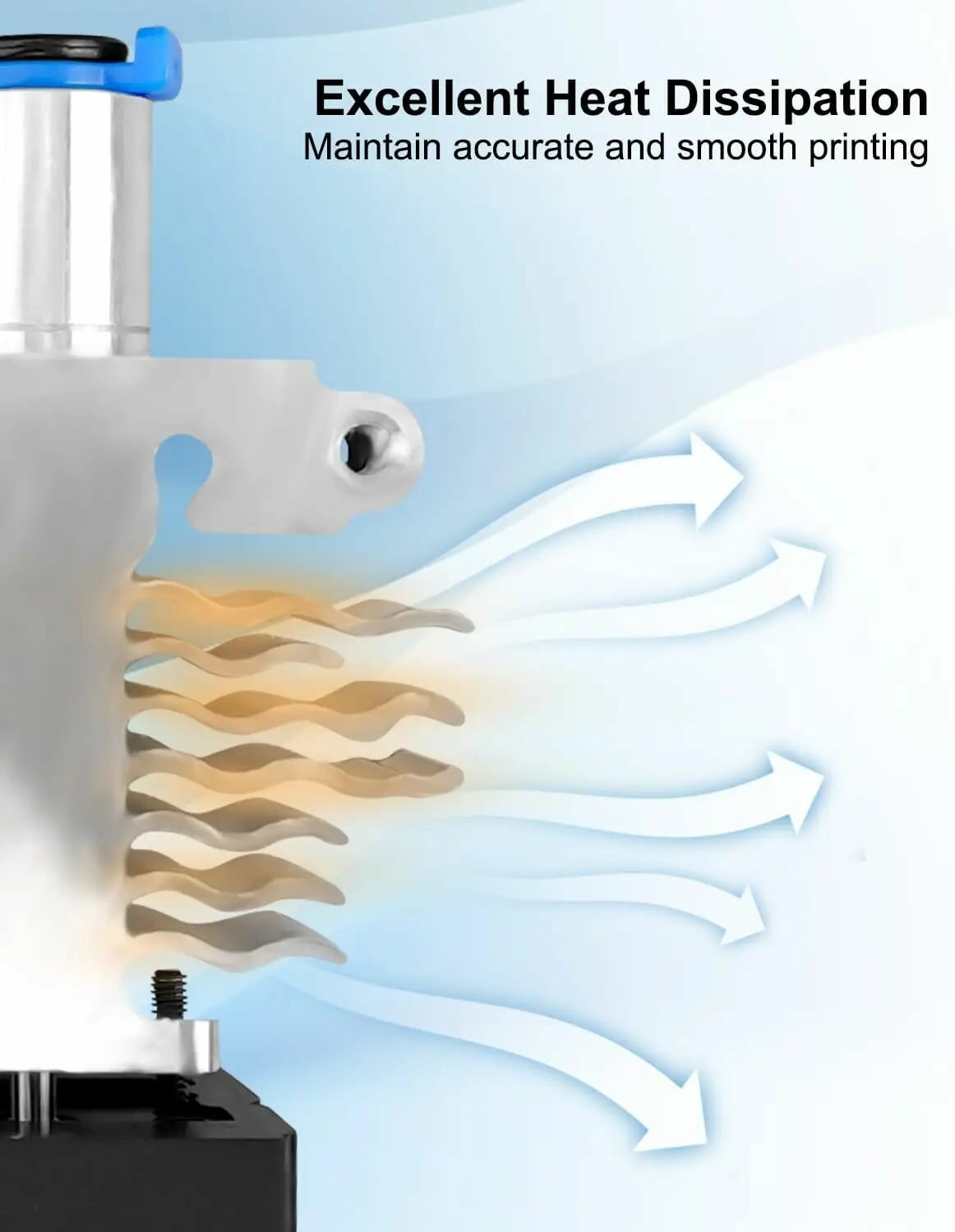 Hotend Creality Ender-5 S1 в сборе — фото 1
