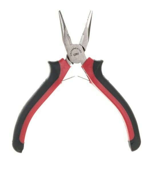 Тонкогубцы мини GROSSMEISTER 125 мм 013004004 двухкомпонентные рукоятки — фото 1