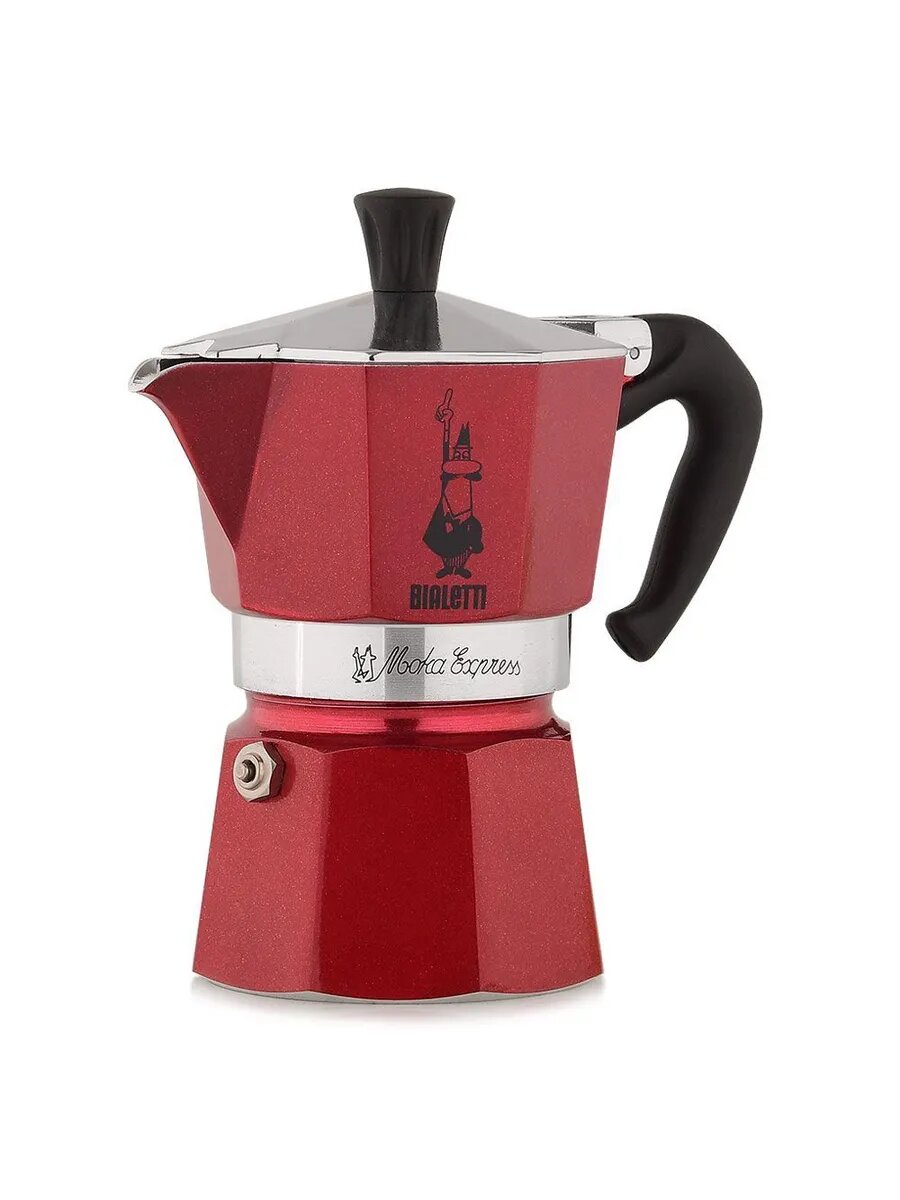 Гейзерная кофеварка Moka Express Rossa 4942 на 3 чашки