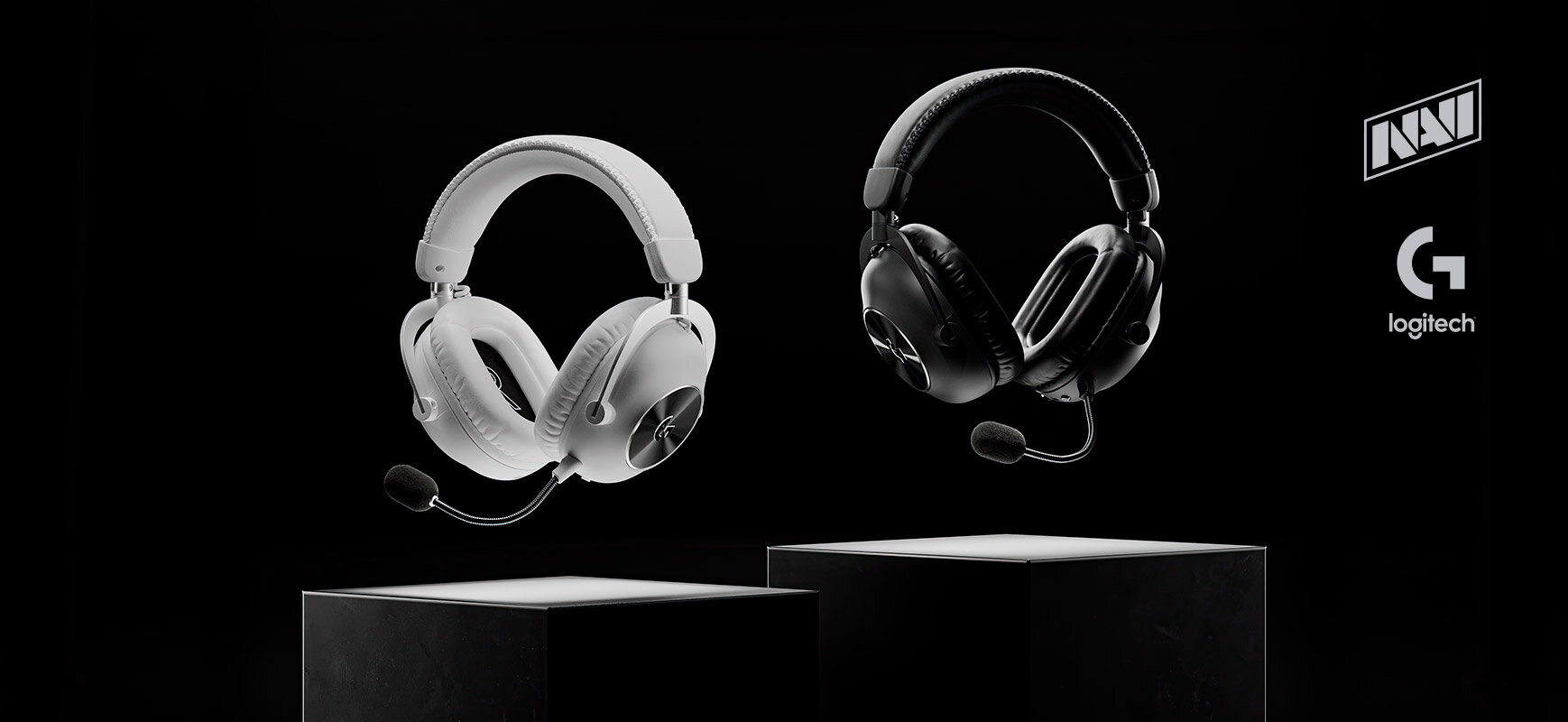 Беспроводные наушники LOGITECH G Pro X2 Lightspeed, черные, с микрофоном, 2.4 ГГц